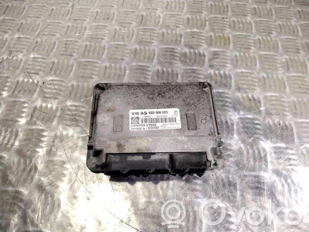 Engine control unit/module   03D906023,5WP40806,5PW4080604
