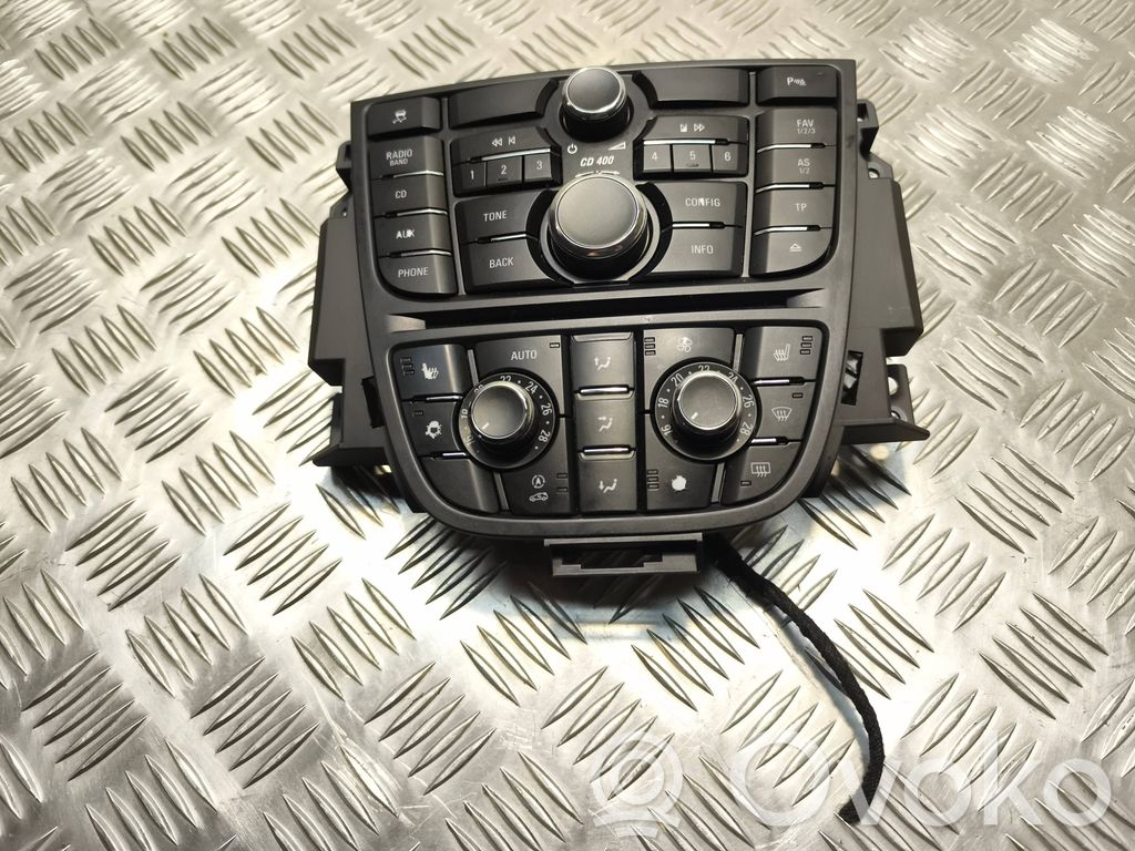Opel Astra J Head unit multimedia control 
