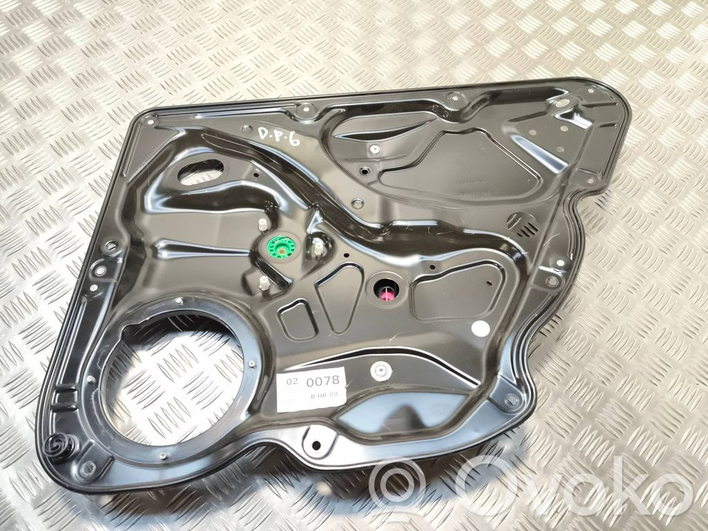 Volkswagen PASSAT B7 Mechanizm podnoszenia szyby tylnej bez silnika 