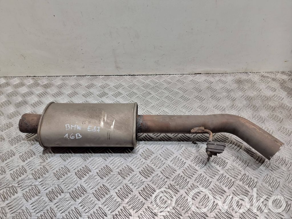 BMW 1 E81 E87 Muffler/silencer 