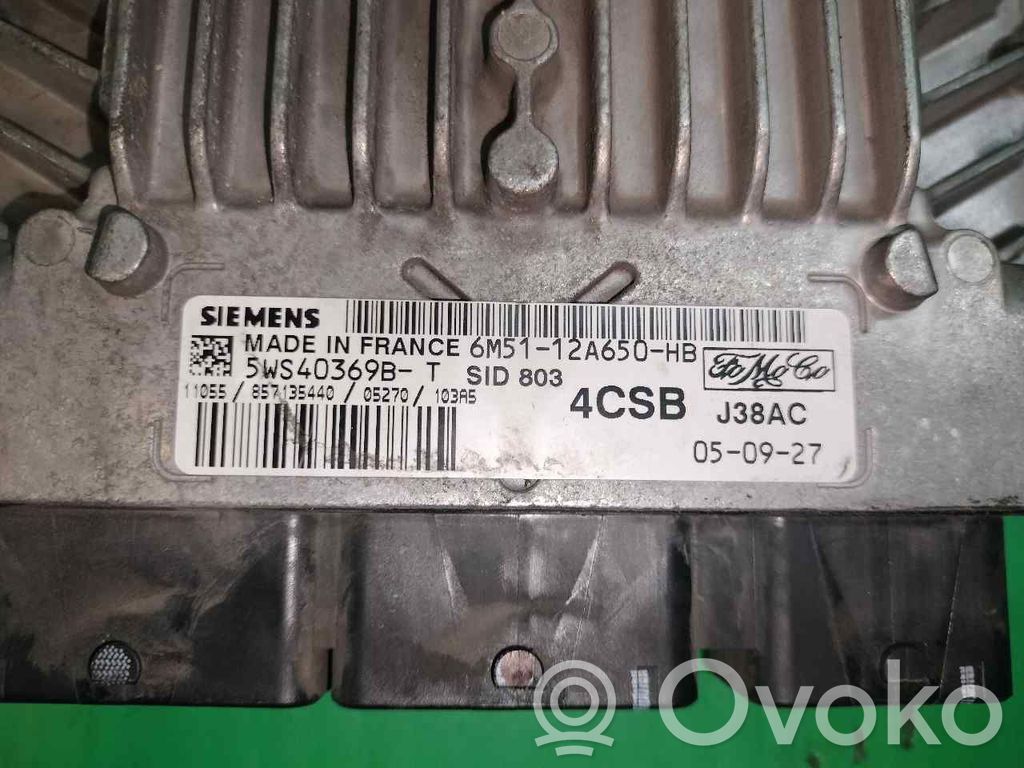 Unidad de control/módulo del motor   6M5112A650