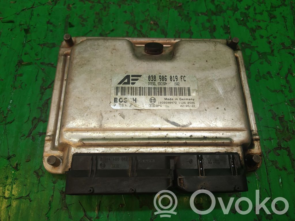 Seat Alhambra (Mk1) Calculateur moteur ECU 