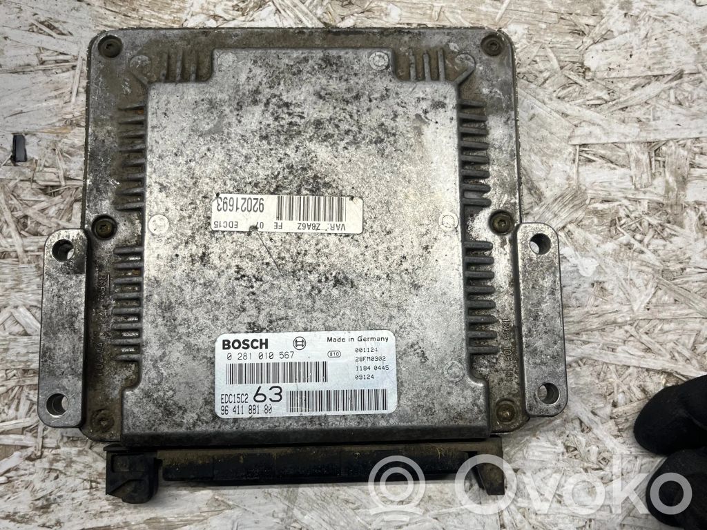 Peugeot 607 Engine control unit/module 