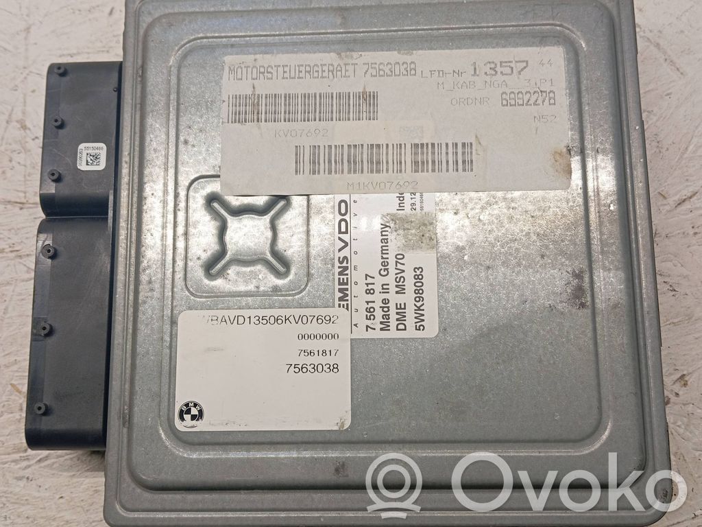 BMW 3 E90 E91 Engine control unit/module ECU 