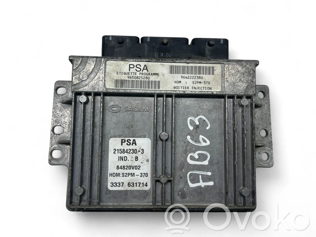 Citroen C3 Engine control unit/module ECU 