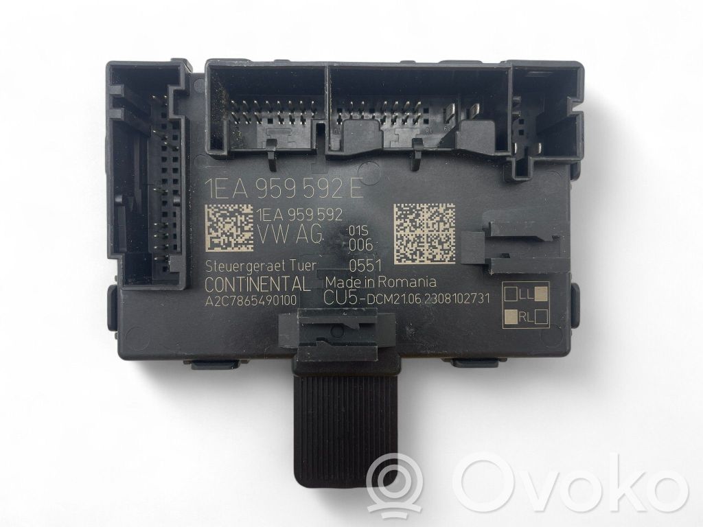 Volkswagen ID.3 Autres unités de commande / modules 