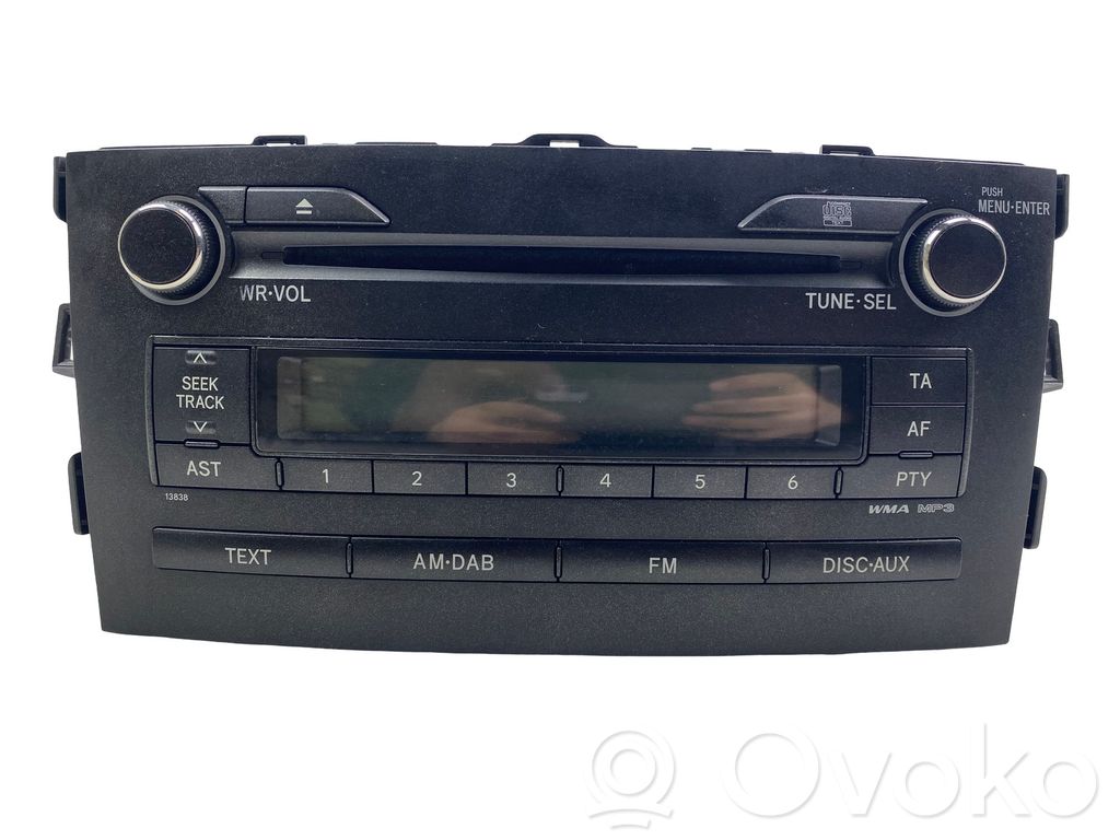 Toyota Auris E180 Panel / Radioodtwarzacz CD/DVD/GPS 