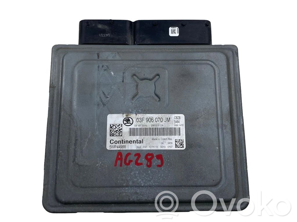 Skoda Rapid (NH) Engine control unit/module ECU 