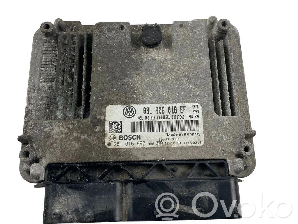 Volkswagen Golf VII Engine control unit/module 