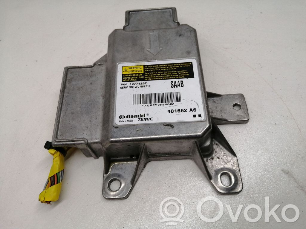 Airbag control unit/module   12771237,582219,401662A6