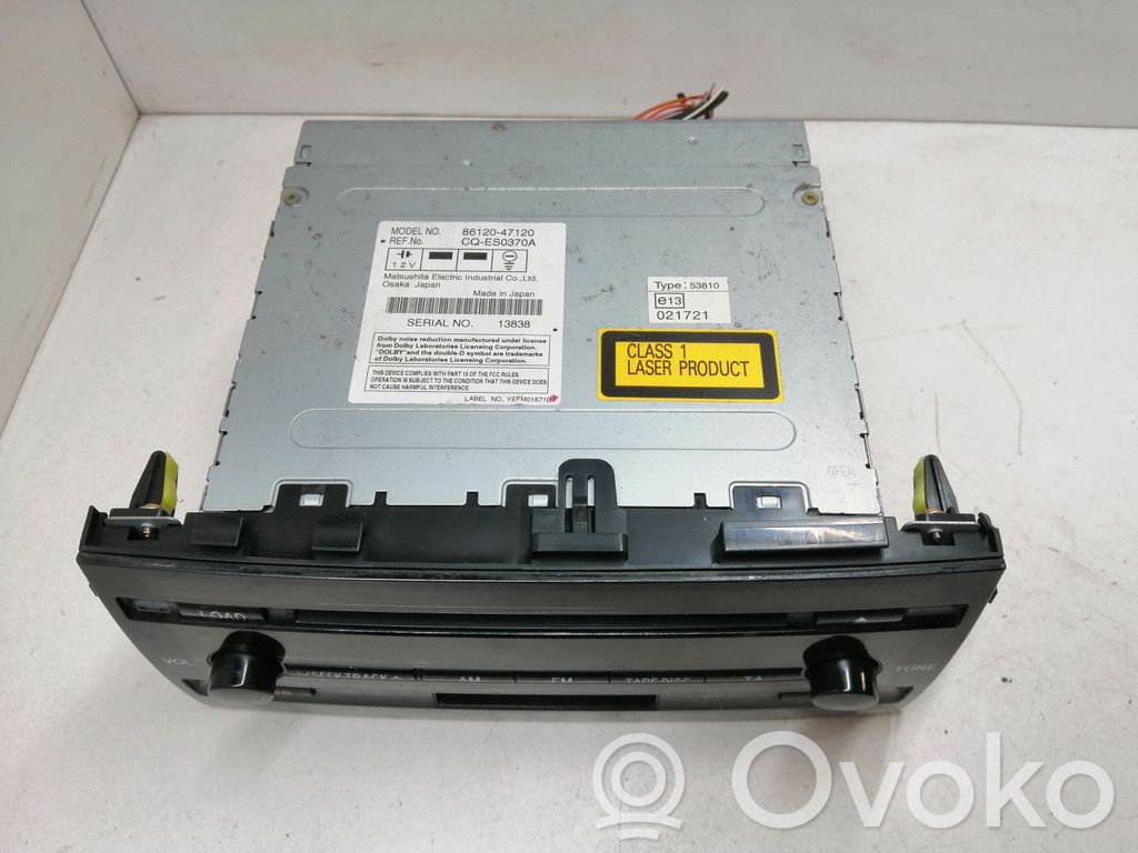 Toyota Prius (XW20) Unitate principală radio/CD/DVD/GPS 