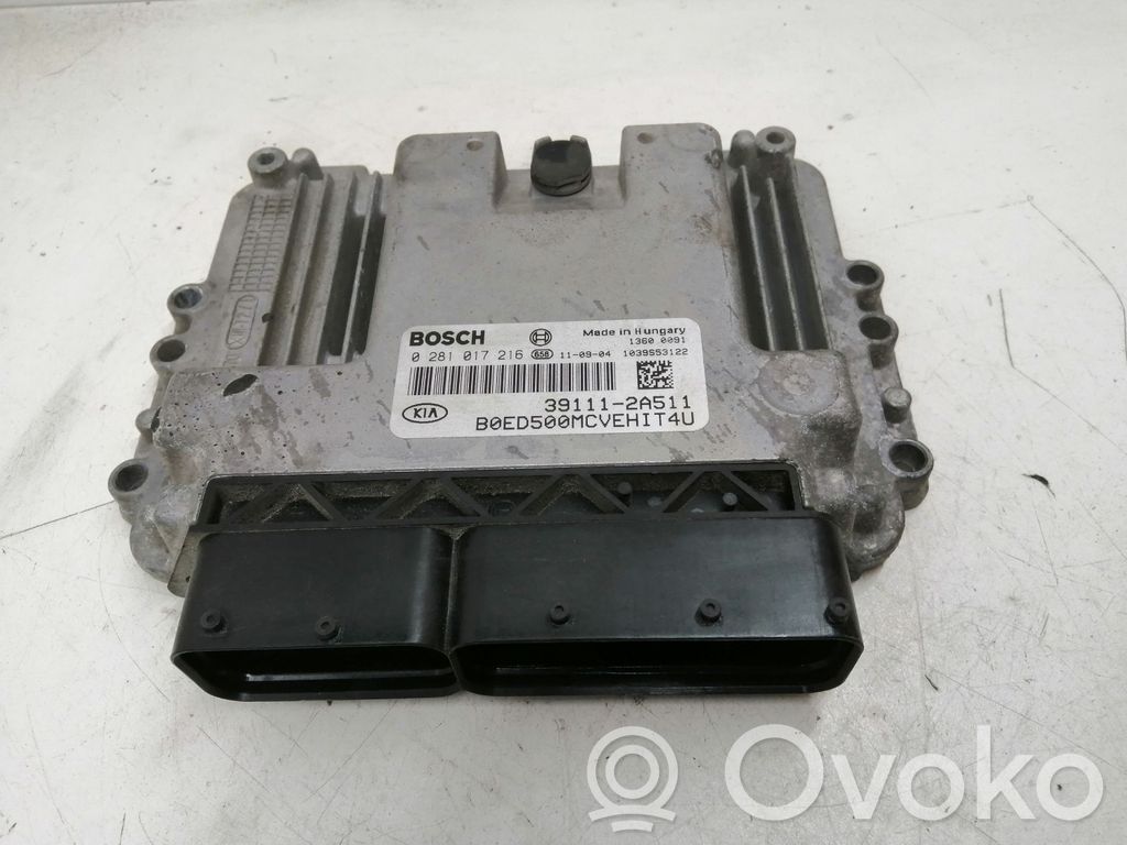 Moottorin ohjainlaite/moduuli   391112A511,0281017216,1039S53122