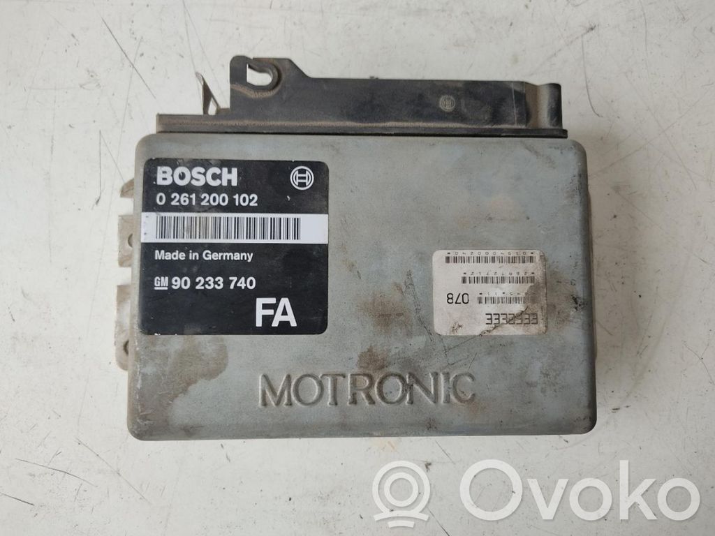 Engine control unit/module ECU   0261200102