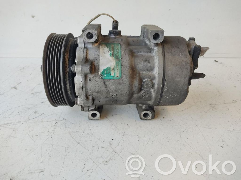 Renault Megane II Air conditioning (A/C) compressor (pump) 