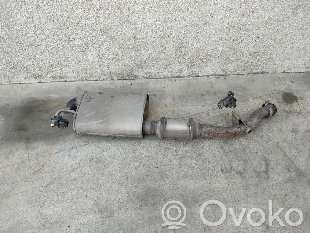 Opel Vivaro Izplūdes gāzu caurule 