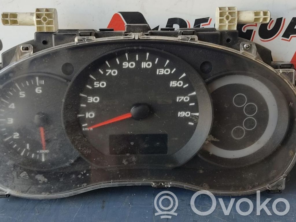 Renault Kangoo I Geschwindigkeitsmesser Cockpit 