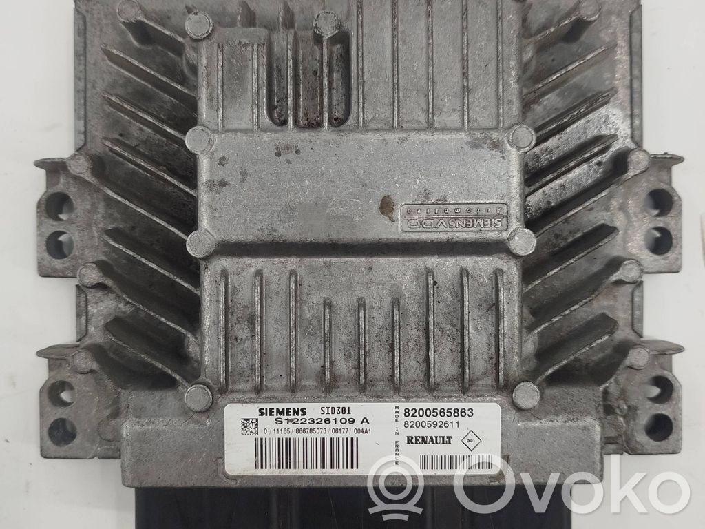 Engine control unit/module   8200565863,S122326109A,8200592611