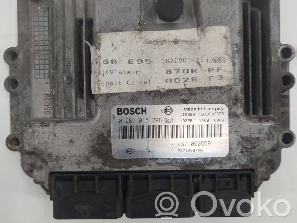 Renault Scenic III -  Grand scenic III Engine control unit/module 