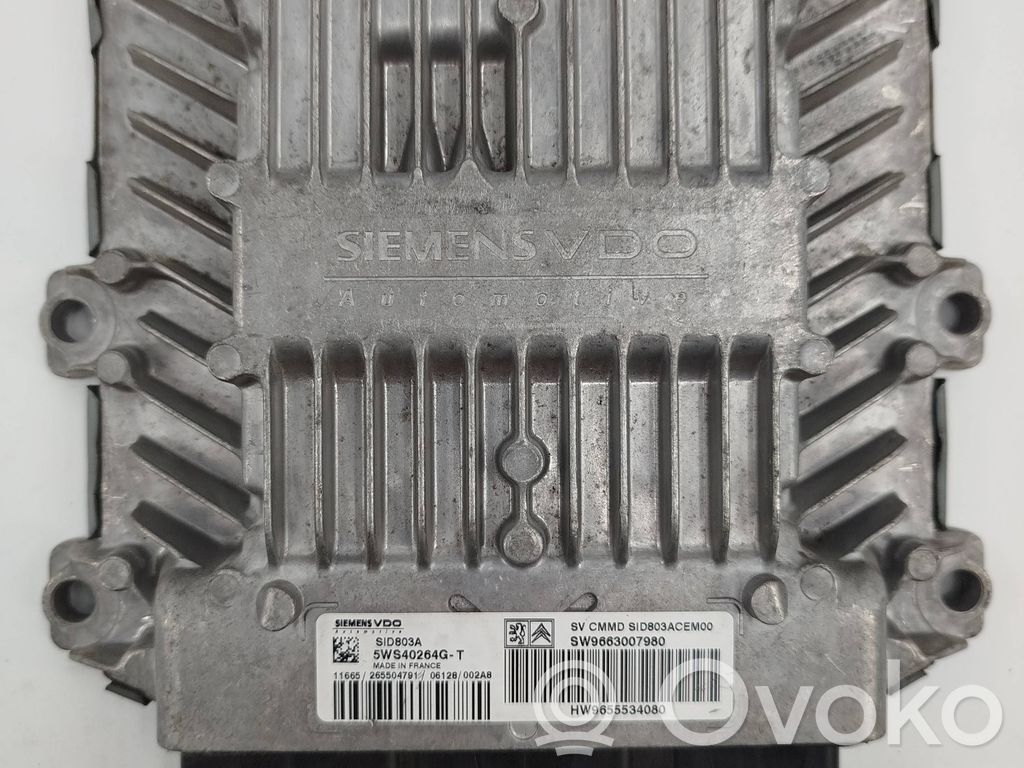 Peugeot 307 Engine control unit/module 