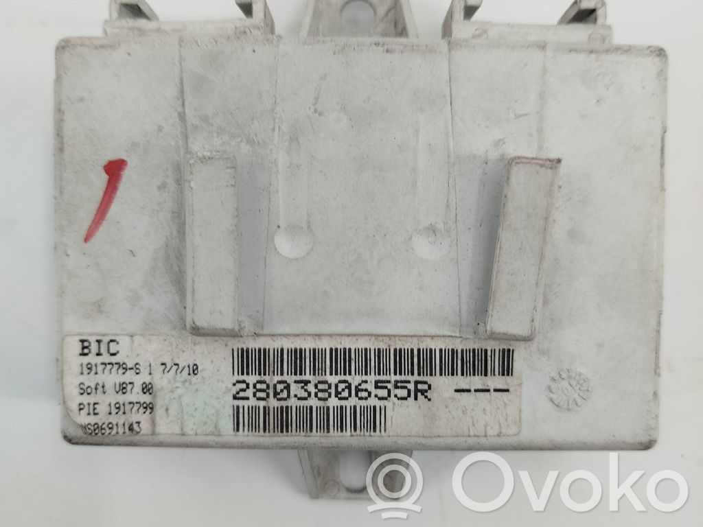 Renault Megane III GPS navigation control unit/module 