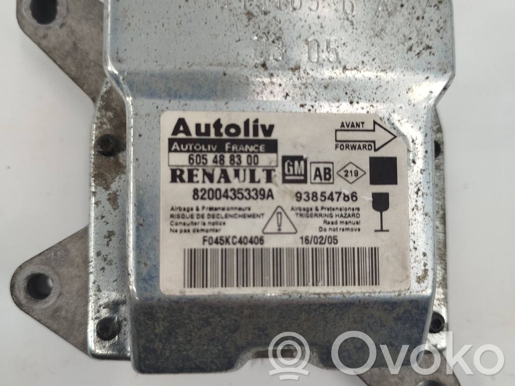 Renault Trafic II (X83) Airbag control unit/module 