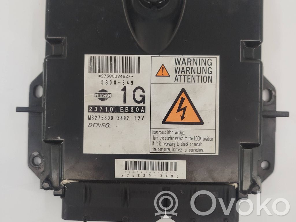 Engine control unit/module   5800349,23710EB30A,MB2758003492