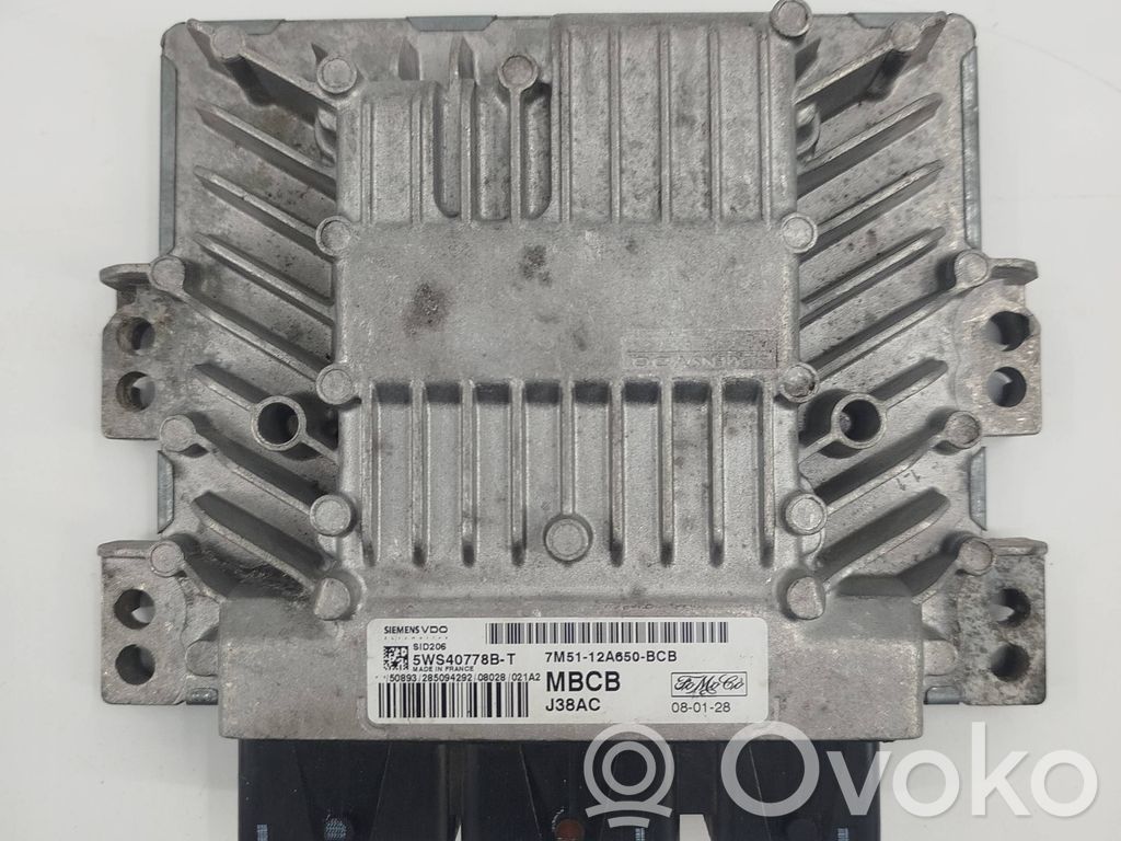 Ford Focus Engine control unit/module 