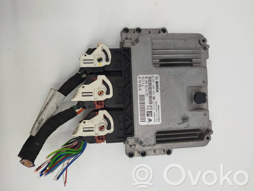 Engine control unit/module   9666319180,9678495980,0261S06494