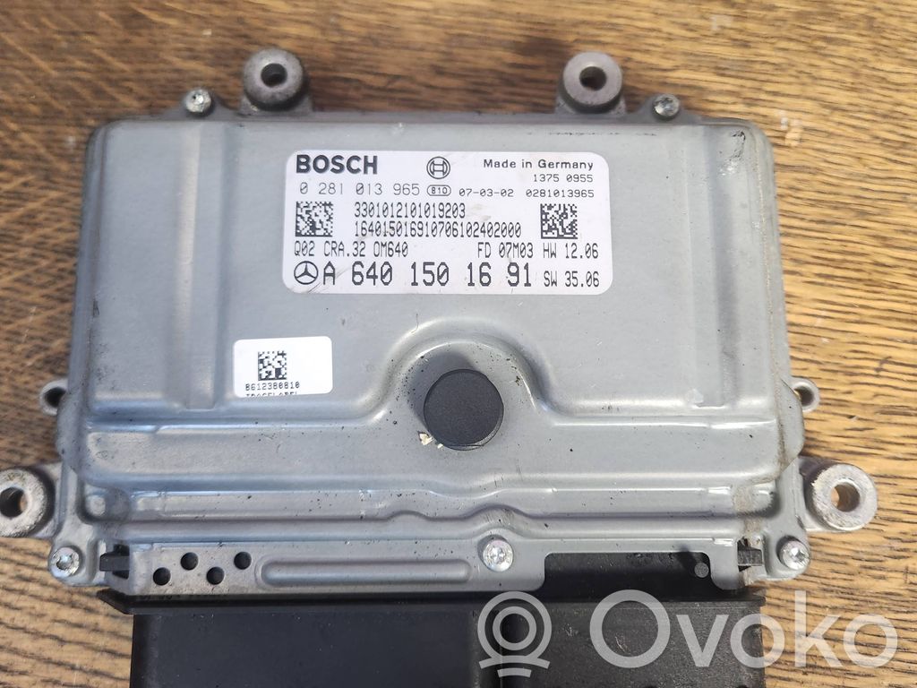 Mercedes-Benz B W245 Engine control unit/module 