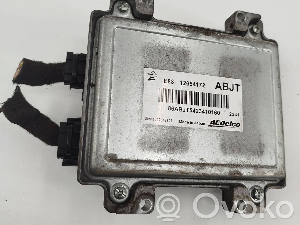 Unidad de control/módulo del motor   12654172,12642927,86ABJT5423410160