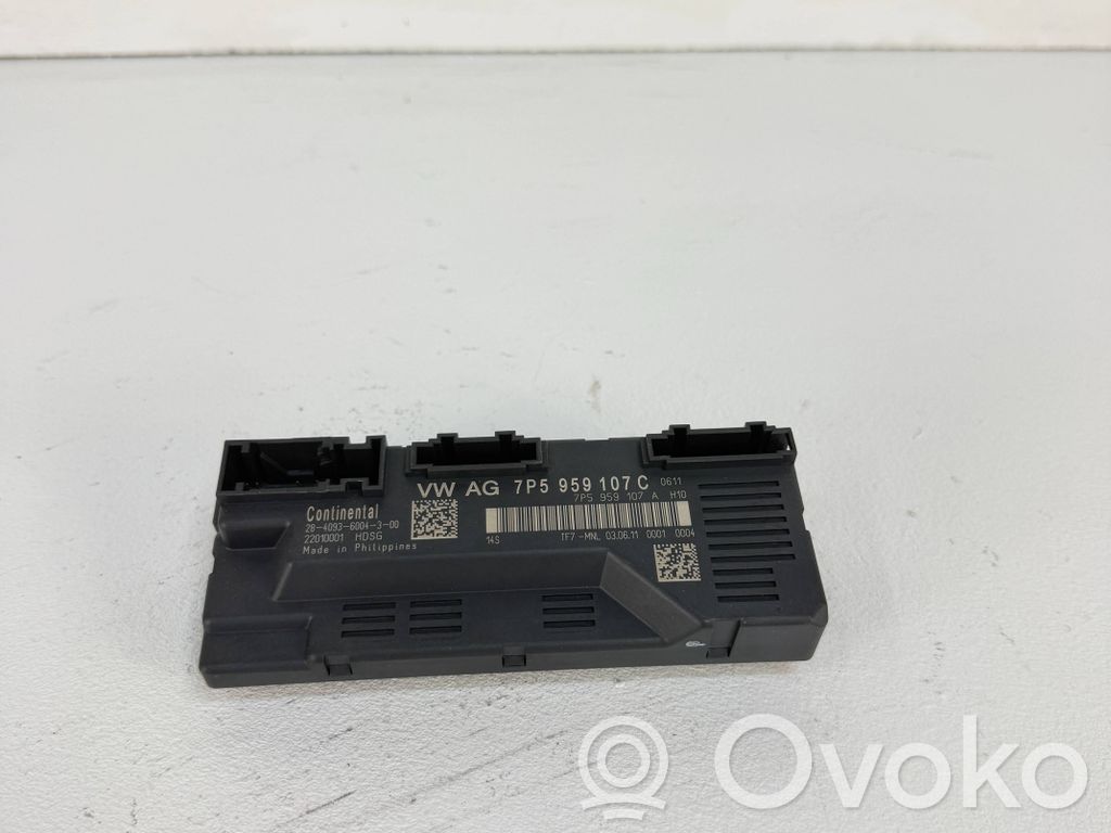 Porsche Cayenne (92A) Tailgate/trunk control unit/module 
