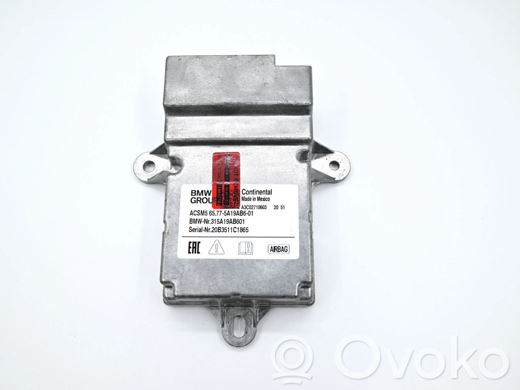 BMW iX3 G08 Airbag control unit/module 