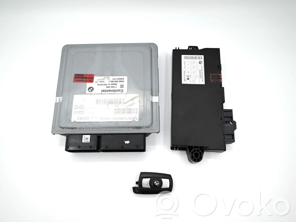 BMW 3 E90 E91 Engine ECU kit and lock set 