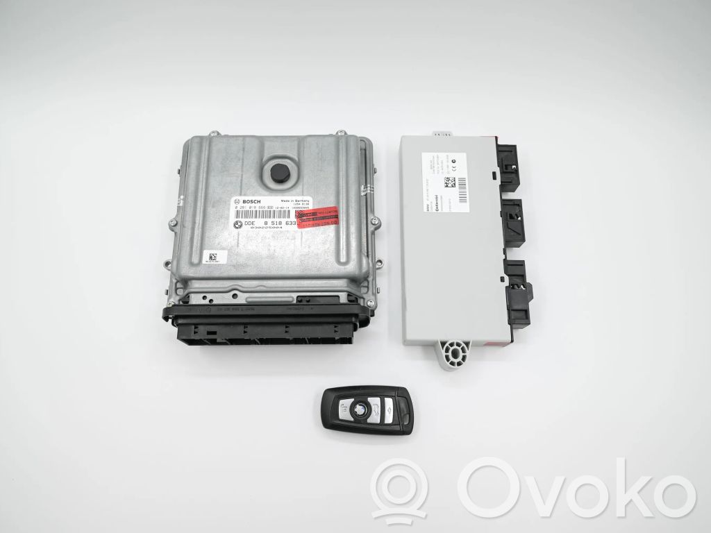 BMW 5 F10 F11 Engine ECU kit and lock set 