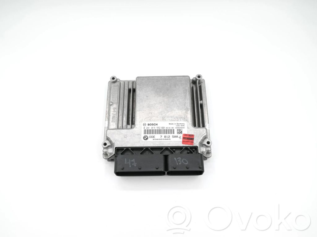 BMW 5 E60 E61 Variklio valdymo blokas 