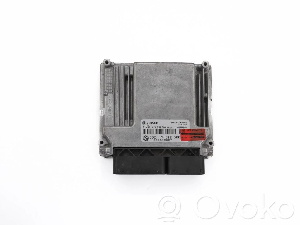 BMW 5 E60 E61 Engine control unit/module 