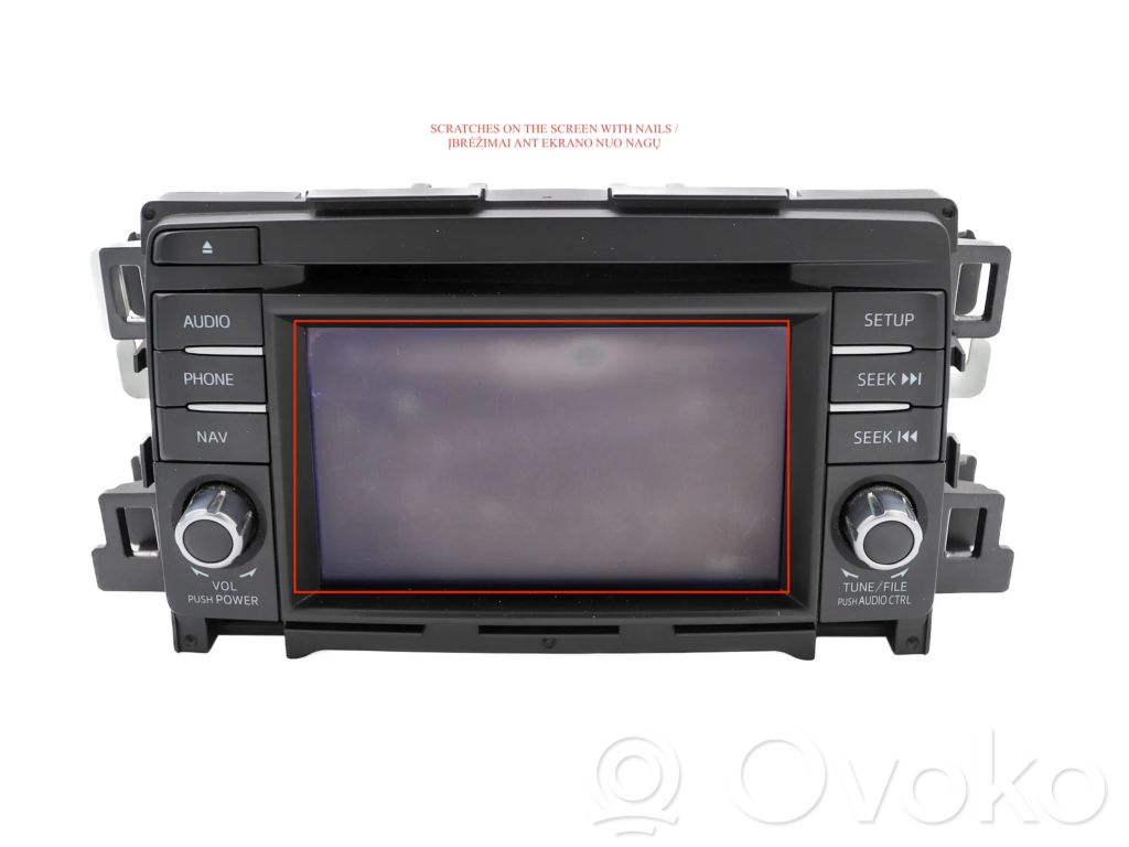 Mazda CX-5 Radio/CD/DVD/GPS head unit 
