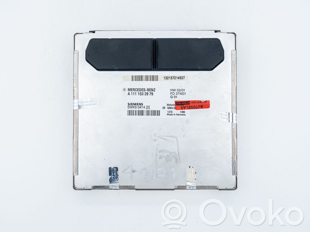 Mercedes-Benz C AMG W203 Engine control unit/module 