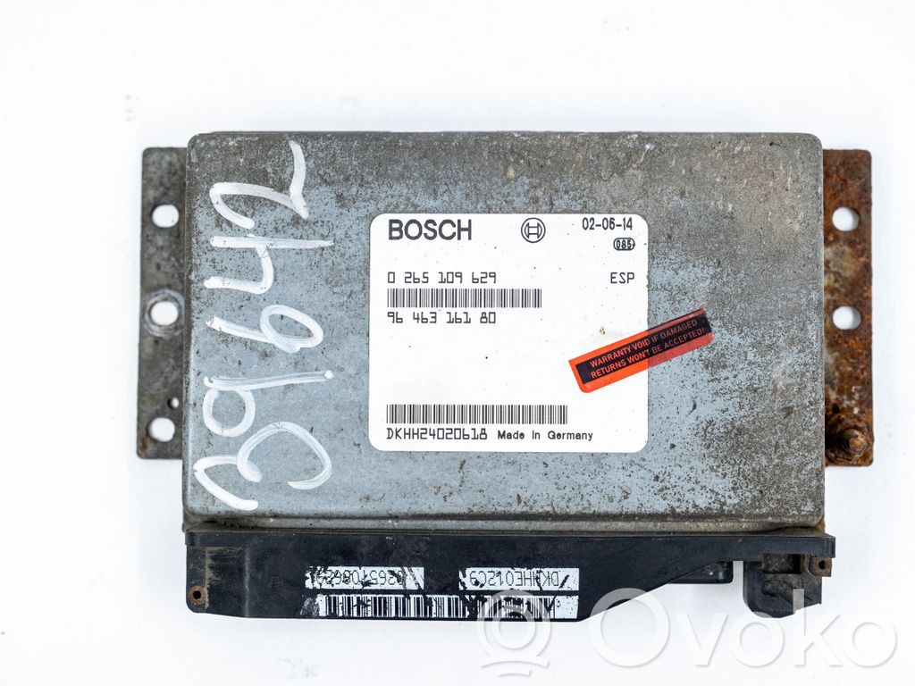 Engine control unit/module   9646316180,0265109629,DKHH24020618