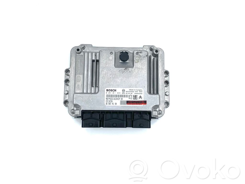 Peugeot 407 Engine control unit/module 