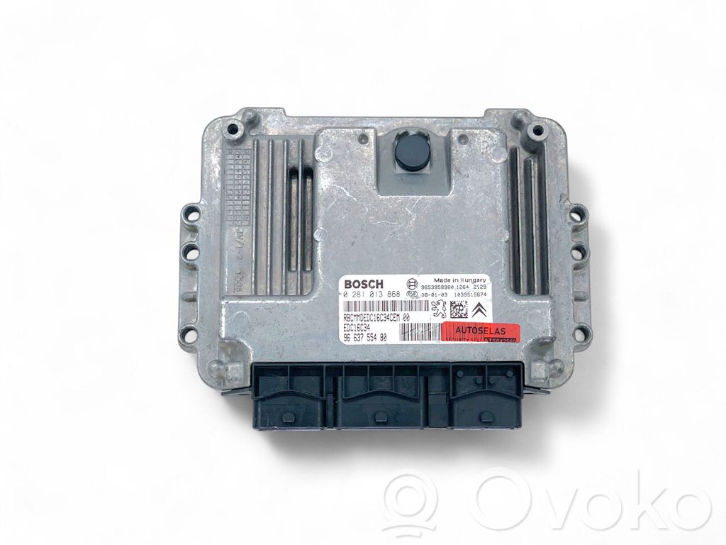 Peugeot 207 Engine control unit/module 
