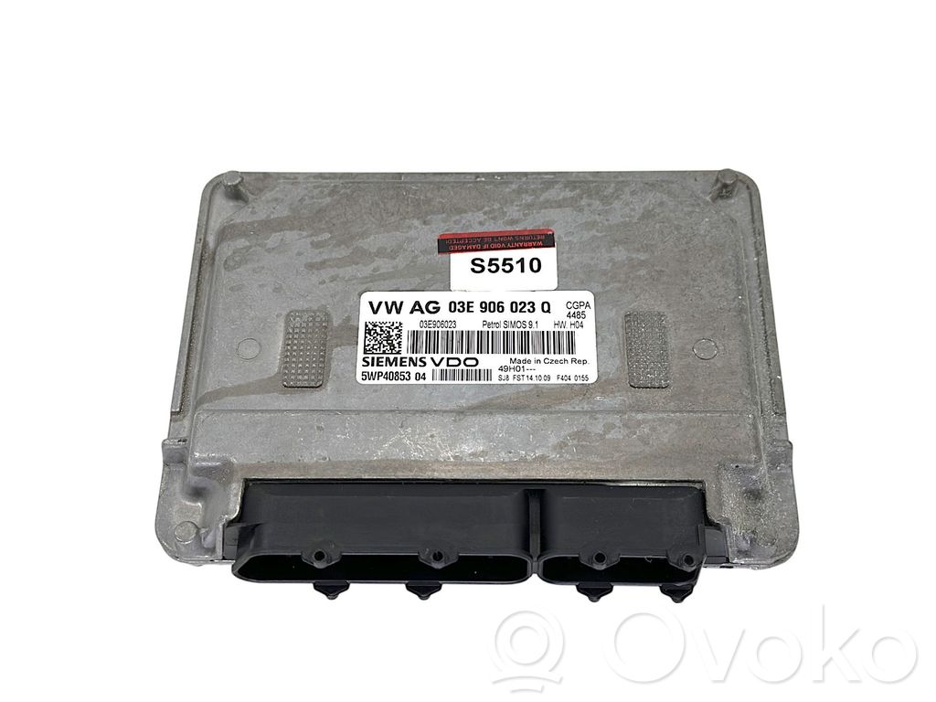 Engine control unit/module   03E906023Q,03E906023,5WP4085304