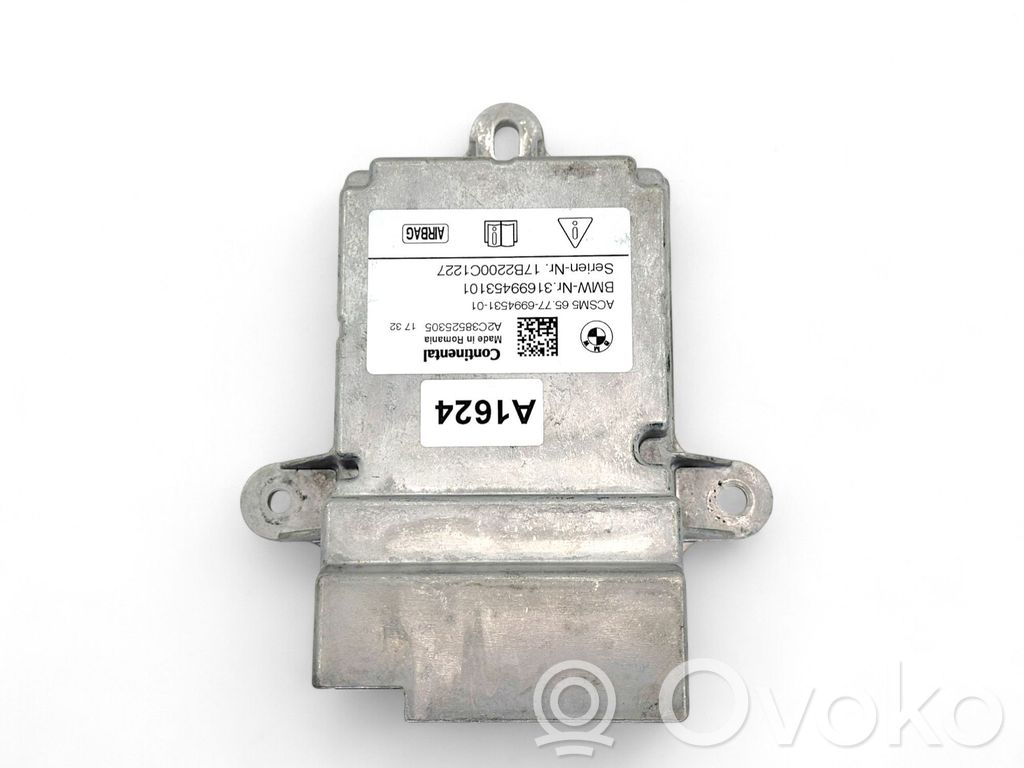 BMW 5 G30 G31 G38 Airbag control unit/module 