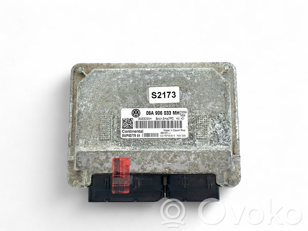 Engine control unit/module   06A906033MH,5WP4077901