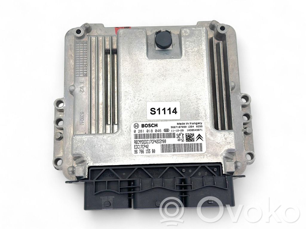 Citroen C5 Engine control unit/module 