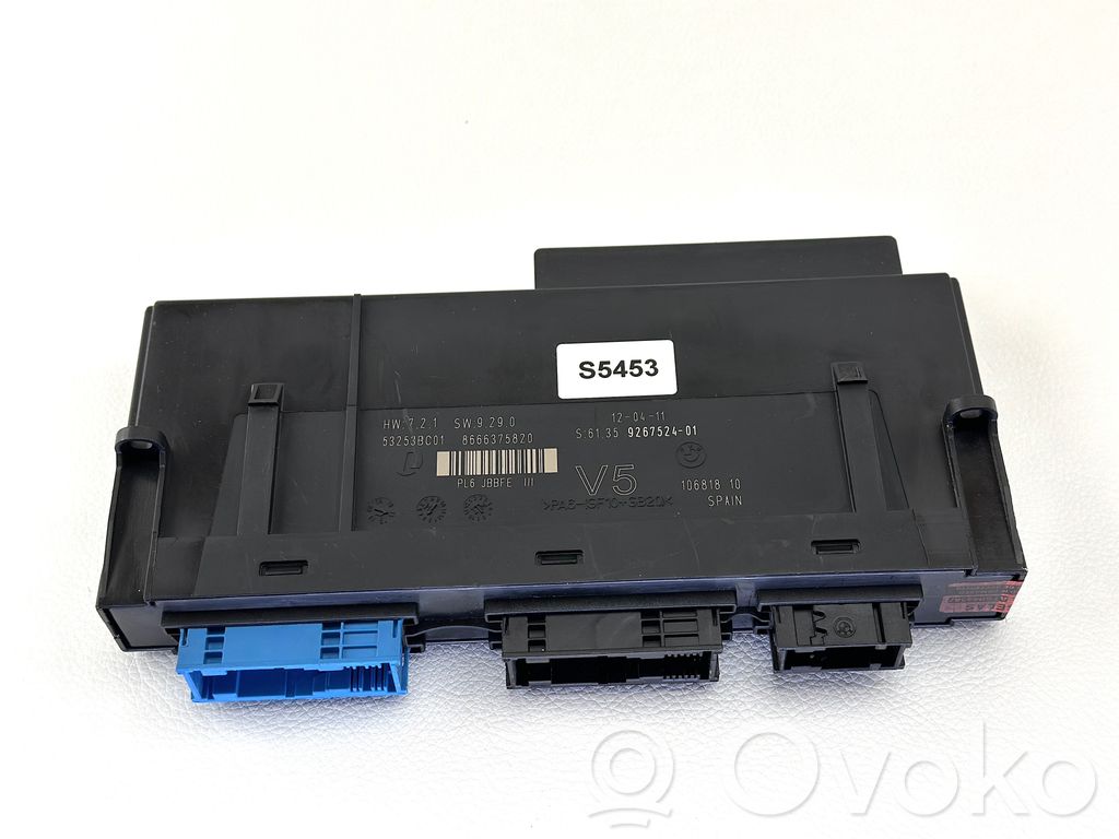 BMW 5 F10 F11 Komforto modulis 