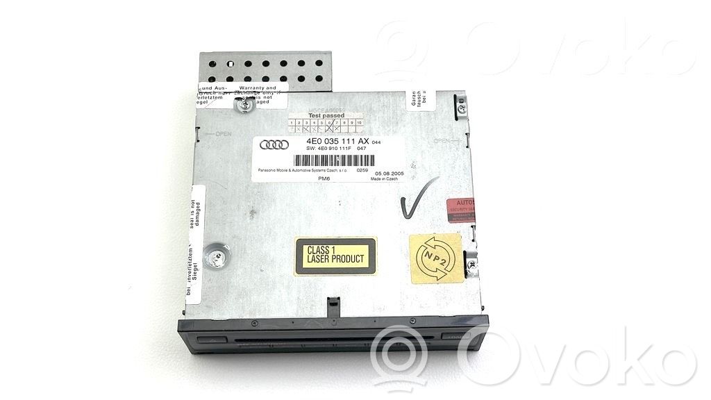 Audi A6 S6 C6 4F CD/DVD mainītājs 