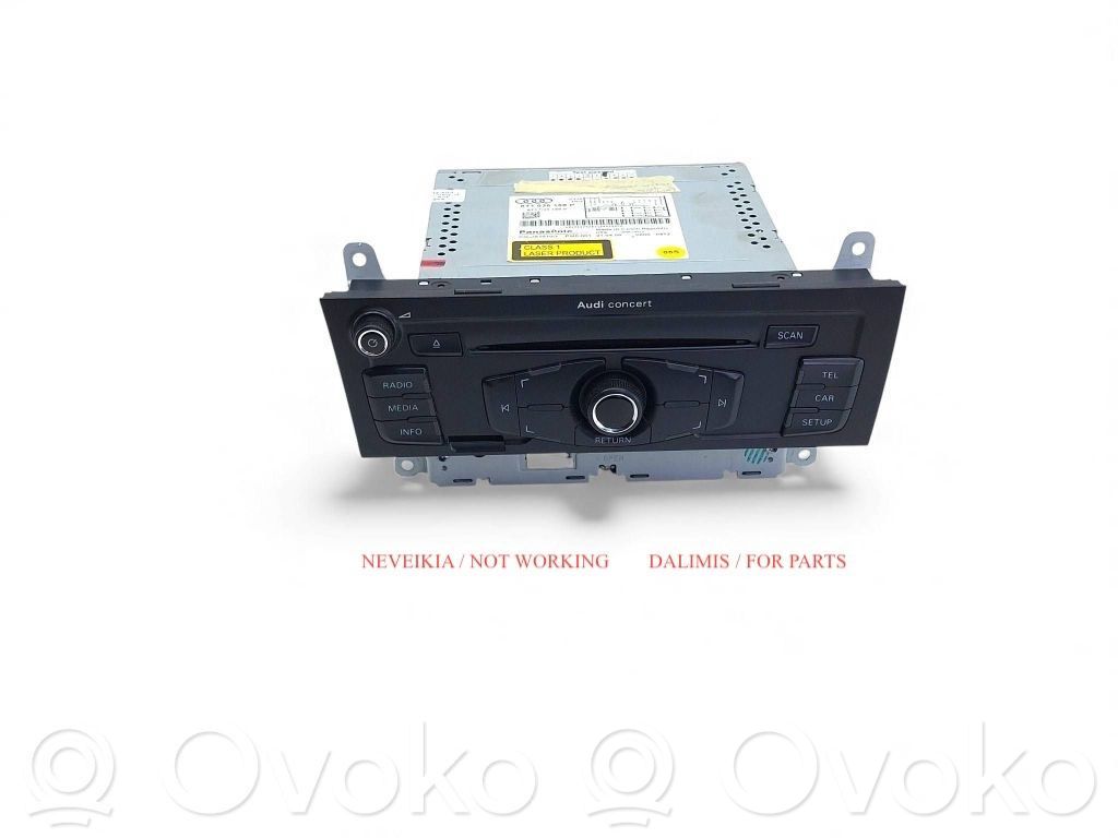 Audi A5 8T 8F Panel / Radioodtwarzacz CD/DVD/GPS 