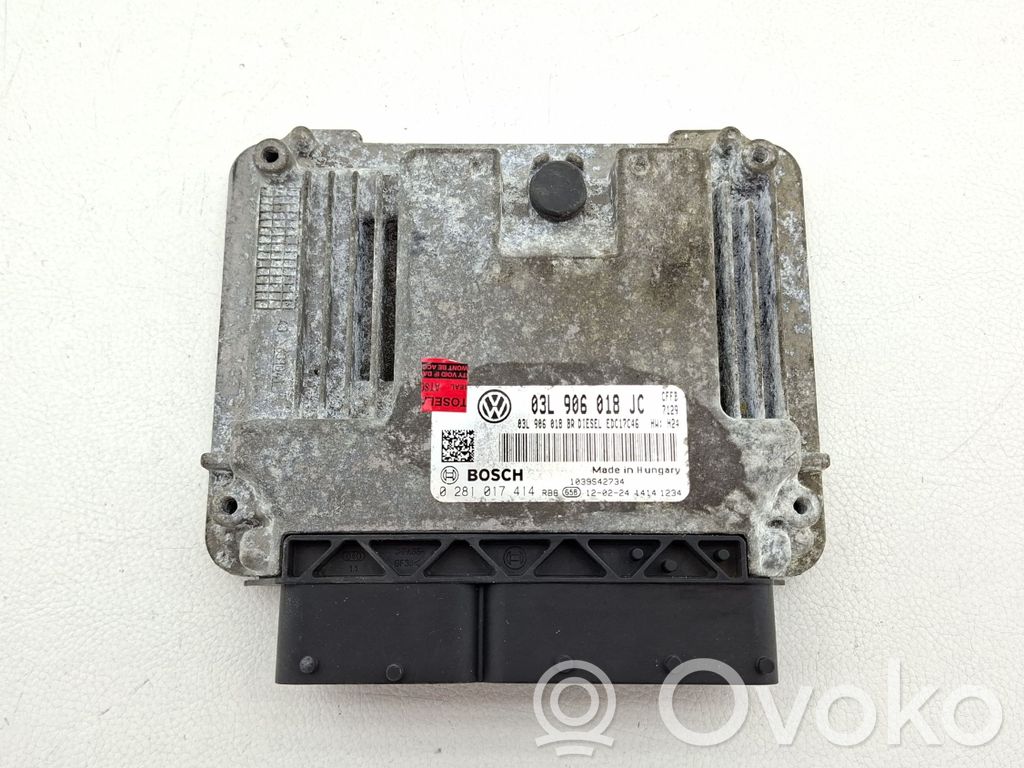 Skoda Superb B6 (3T) Engine control unit/module 
