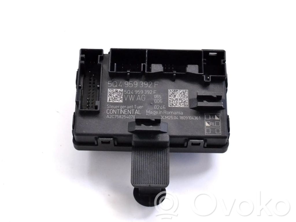 Volkswagen Golf VII Unité de commande module de porte 